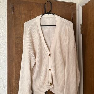 Neuflora Cream Knit Cardigan